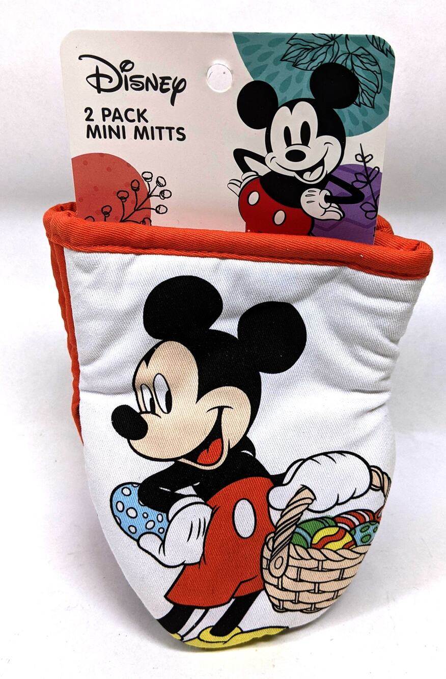 Disney Mickey Mouse Set of 2 Mini Oven Kitchen Stove Mitts